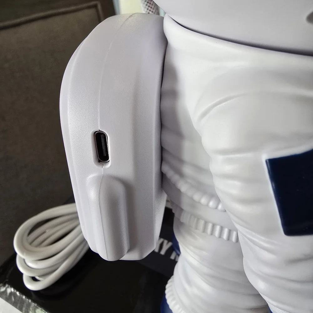Astronaut Galaxy Night Light - White and Blue LED Projector